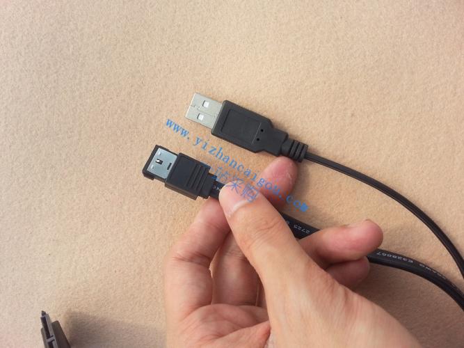 SATA 22Pin转USB+eSATA数据线 工厂直销批发，助力高效数据处理与存储支持